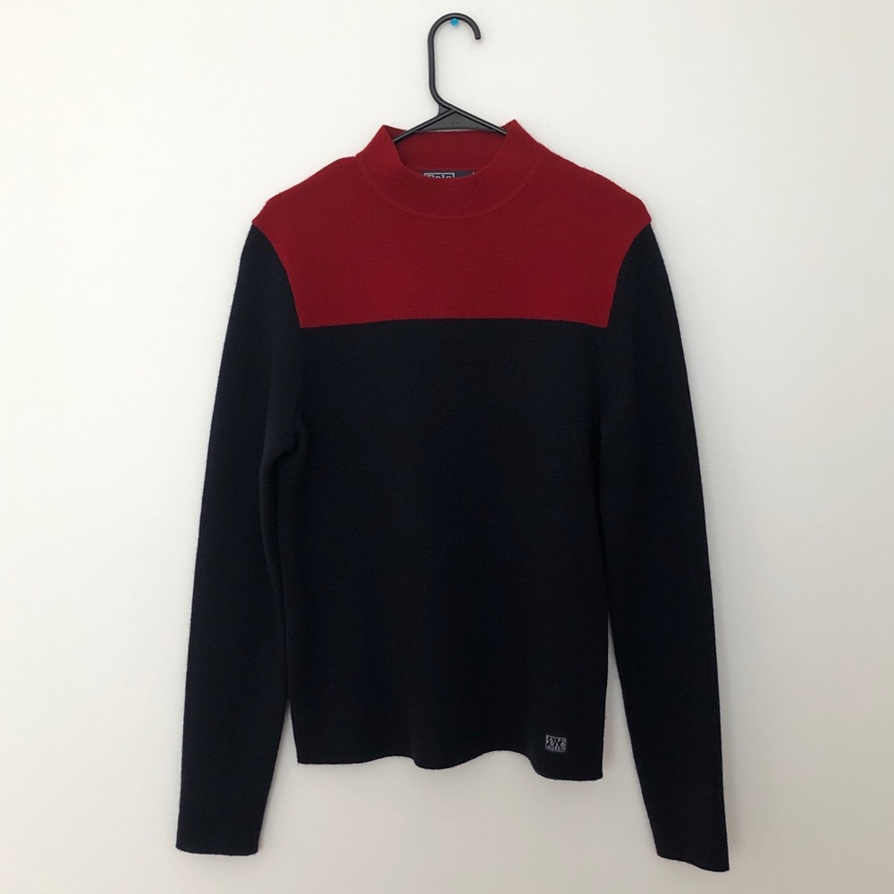 Men’s Vintage Polo Crew Sweatshirt